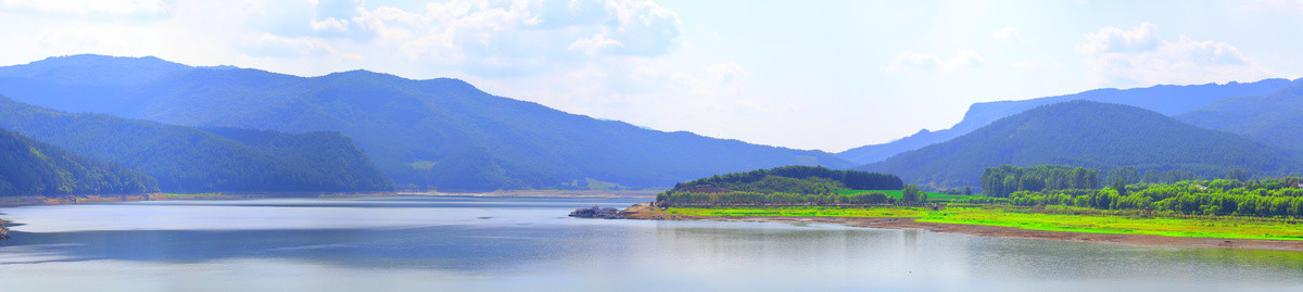 山水风光全景