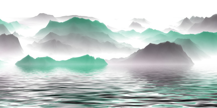 禪意山水