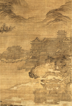 王振鵬江山觀景圖高清