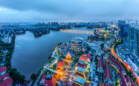 江宁百家湖夜景