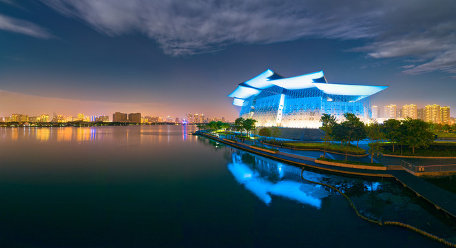 无锡大剧院夜景