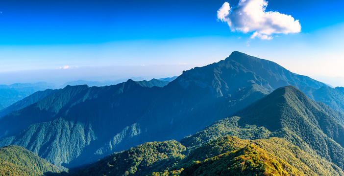 贵州梵净山自然风光