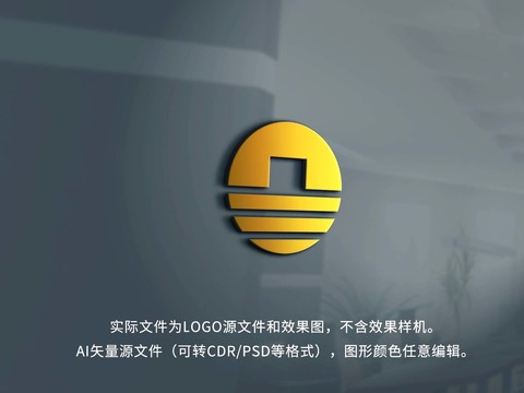 金融理财投资钱币标志LOGO