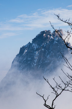 黄山雪景