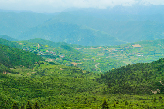 黄龙风景