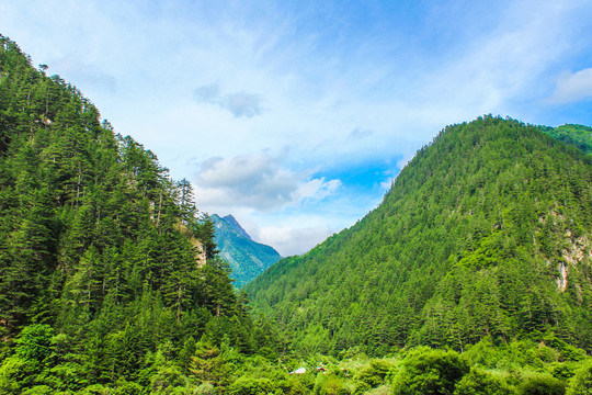 九寨沟风光