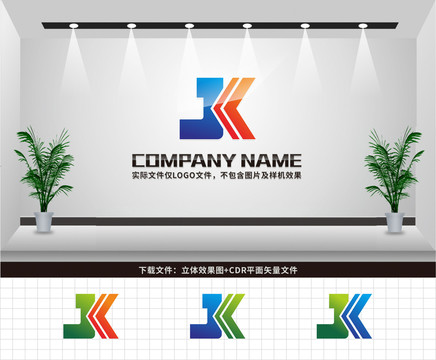 JK字母LOGO