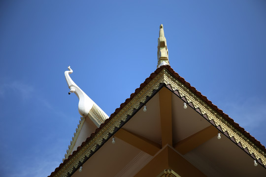 柬埔寨建筑外观屋顶