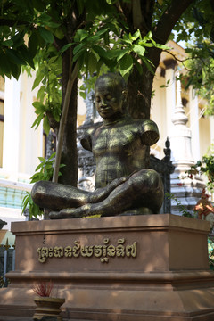 柬埔寨寺庙佛像