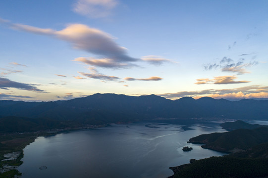 泸沽湖风光