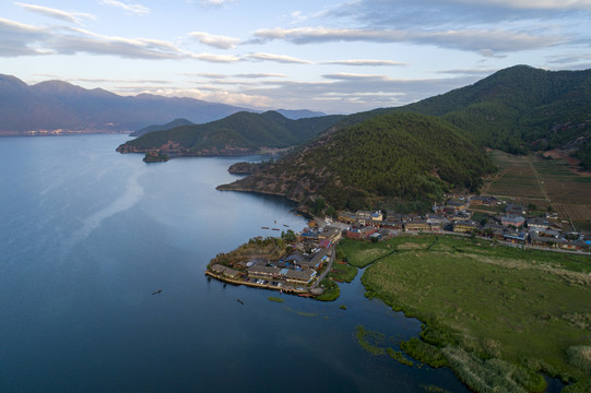 泸沽湖风光