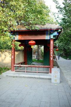 北京大观园古建筑