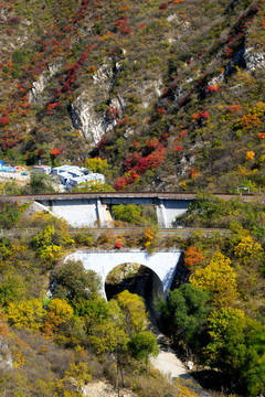 山区铁路桥