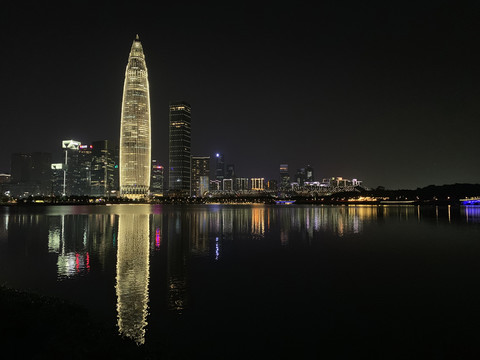 深圳人才公园夜景