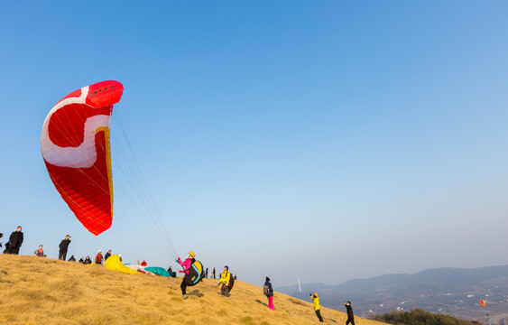 圣境山滑翔伞基地