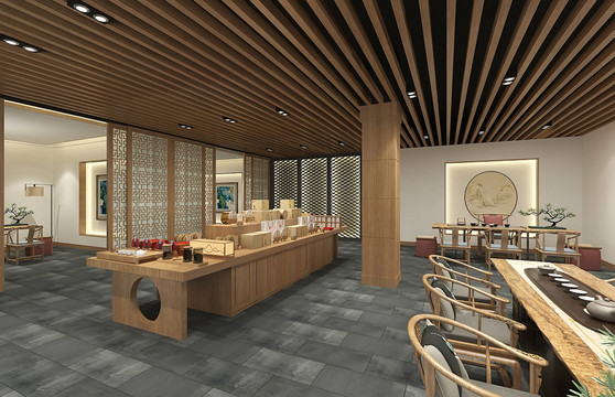 茶品專賣店設(shè)計