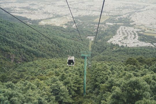 高山索道