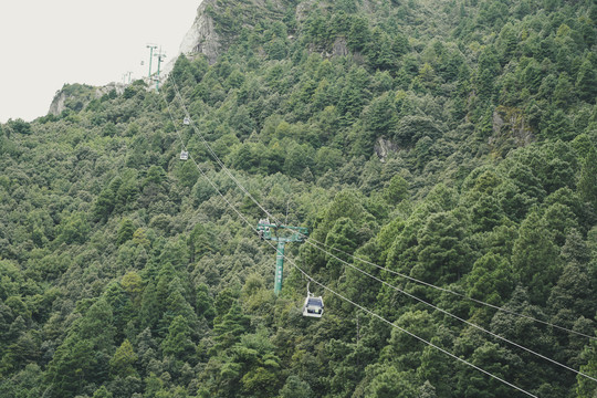 高山索道