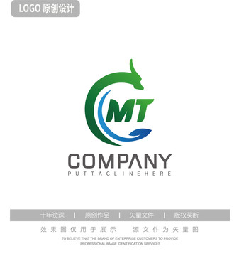 MT字母图形logo