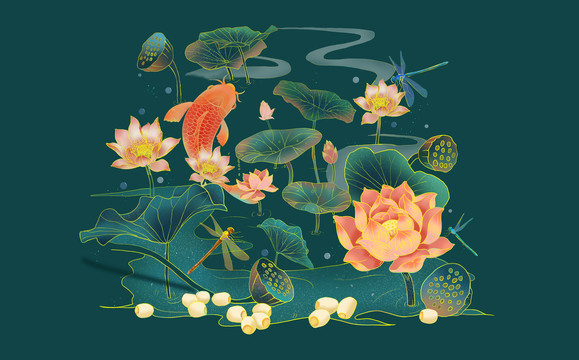 荷花包裝