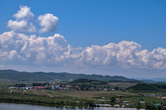 鸟瞰家乡