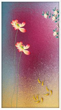 玄關(guān)荷花