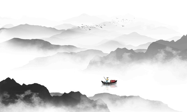 新中式山水
