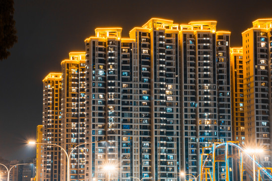 汕头东部城市夜景