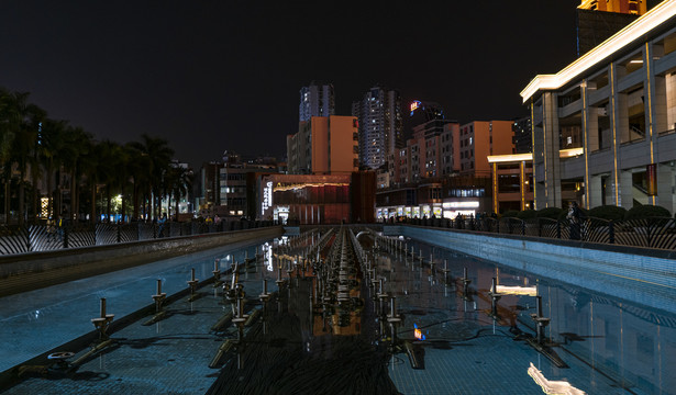 深圳福田区夜景