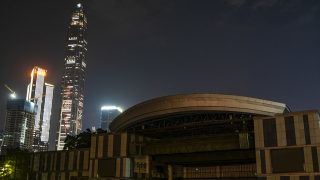 深圳福田区夜景