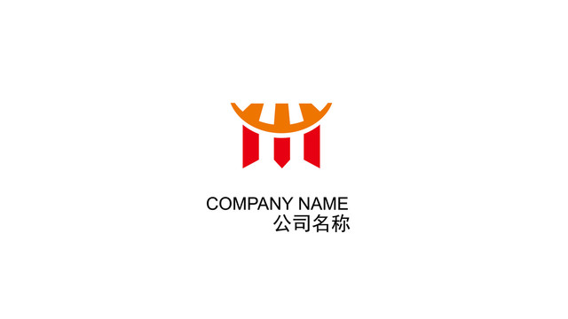 字母M標志