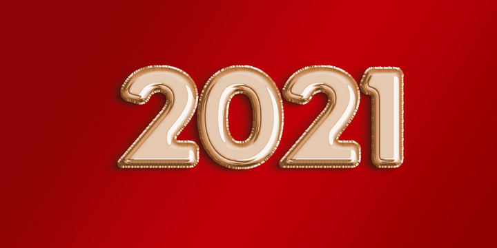 2021氣球字