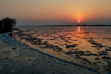 黄河夕阳