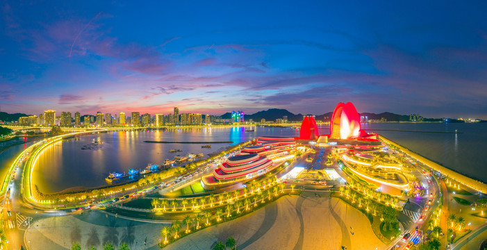廣東珠海大劇院夜景