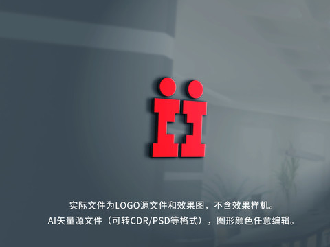 字母H医疗健康LOGO