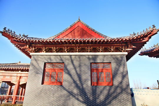 仿古建筑园林景观