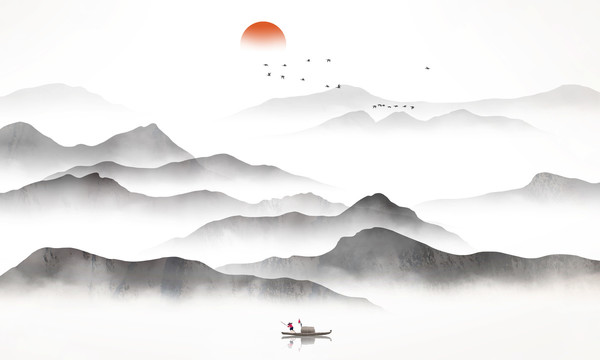 寫意山水畫