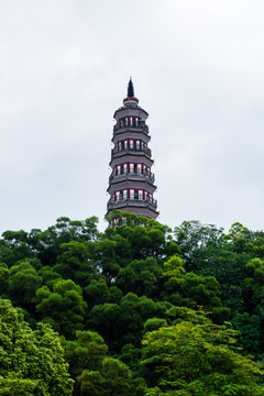 广东顺德顺峰山公园青云塔