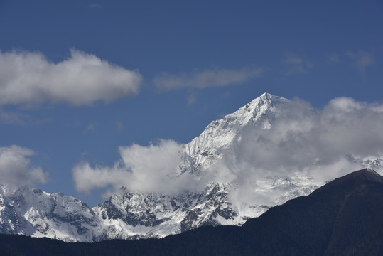 雪山冰川