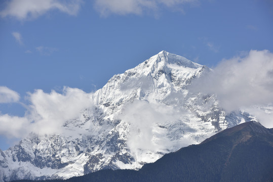 雪山冰川