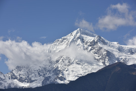 雪山冰川