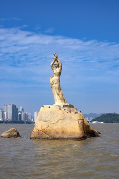 珠海渔女雕塑