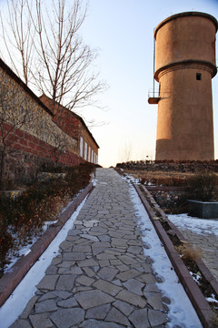 农村石板路