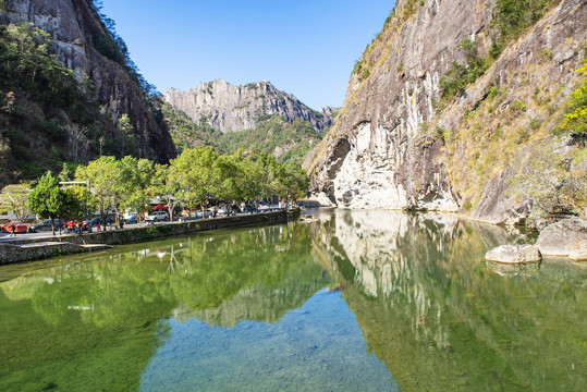 永嘉大若岩山水