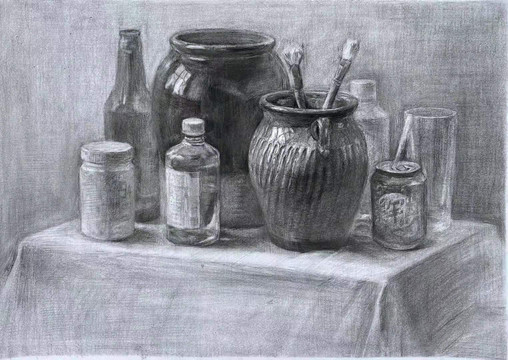 素描靜物