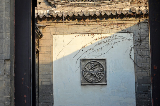 济南老建筑照壁