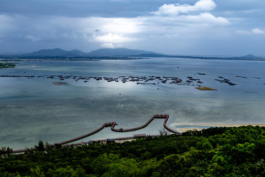 海南陵水疍家渔排南湾猴岛呆呆岛