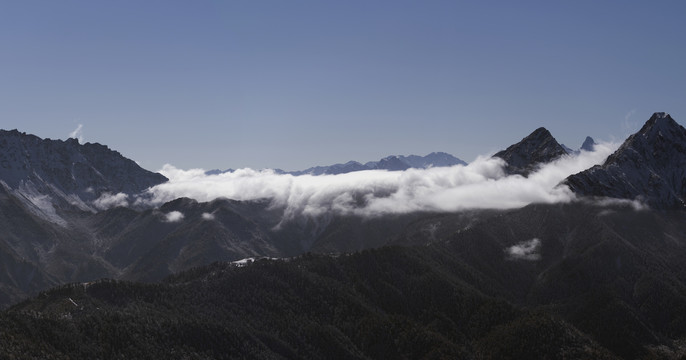 梦里雪山