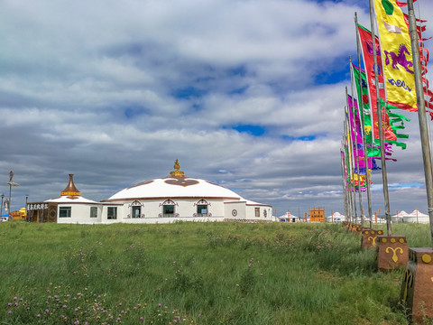 草原蒙古包旅游景区