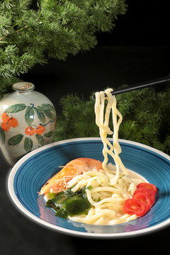 鮮蝦面